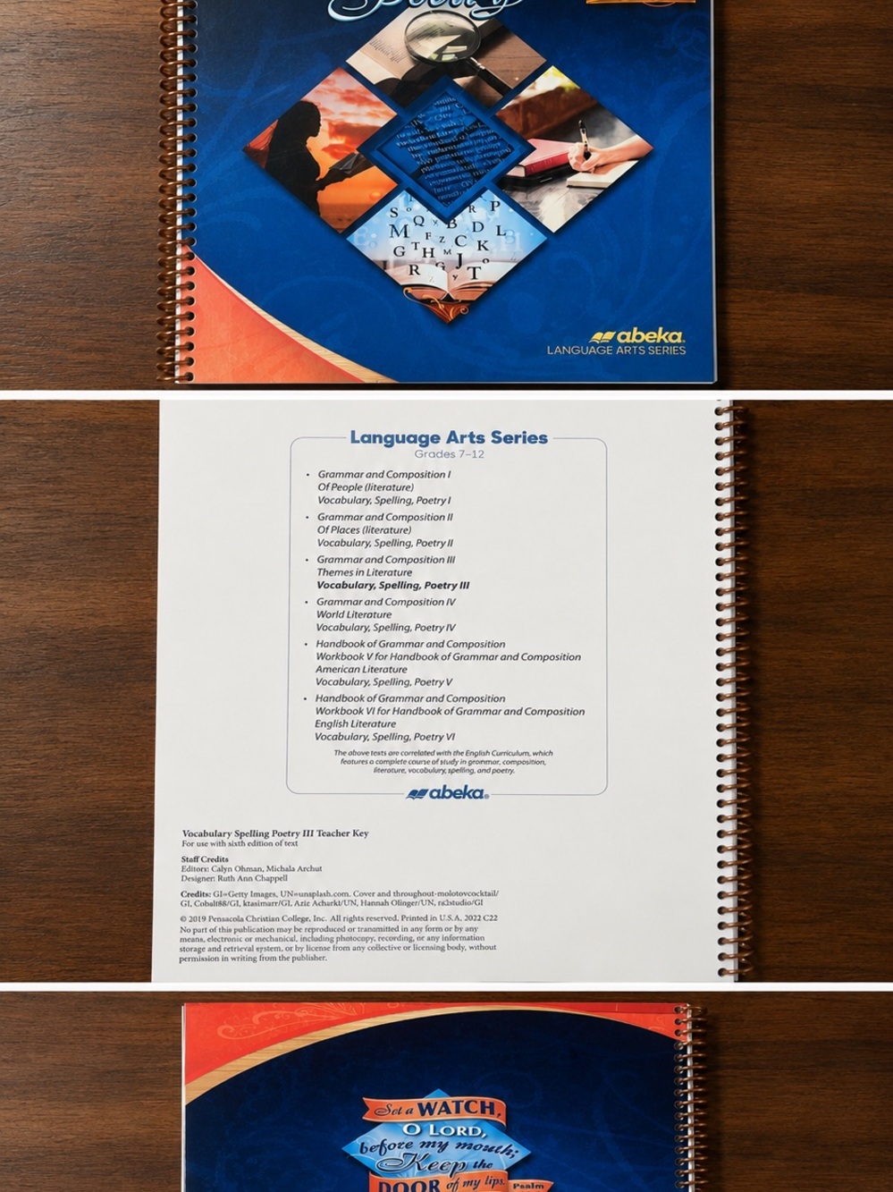 Abeka Homeschool Teacher key bundle